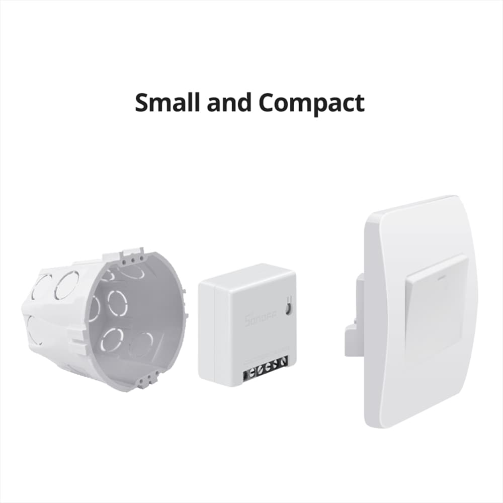 Sonoff MINIR2 - Wi-Fi Smart Switch with DIY Mode 10A - 2
