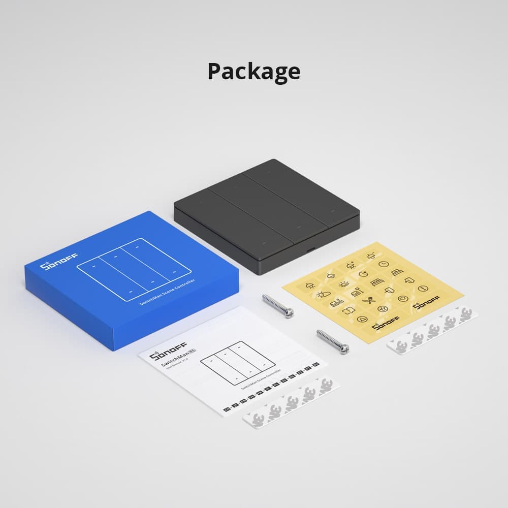 وحدة التحكم في المشاهد الذكية سونوف R5 - مفتاح لاسلكي بـ 6 أزرار - 2