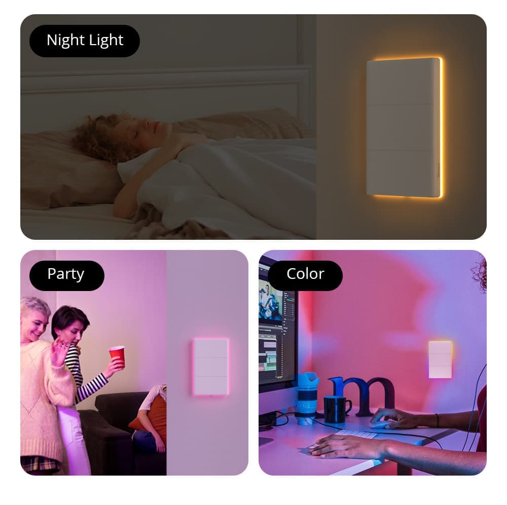 مفتاح الحائط الذكي SONOFF TX Ultimate T5-3C للستائر الكهربائية، والشيش حصيرة (Roller Shutter)، والمظلات. - 5