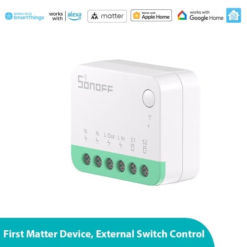 Sonoff MINIR4M - MINI Extreme Wi-Fi Smart Switch (Matter) 10A