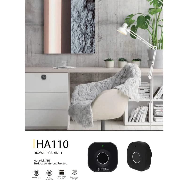 قفل الخزائن والأدراج الذكي HA040 – حماية متطورة - 3