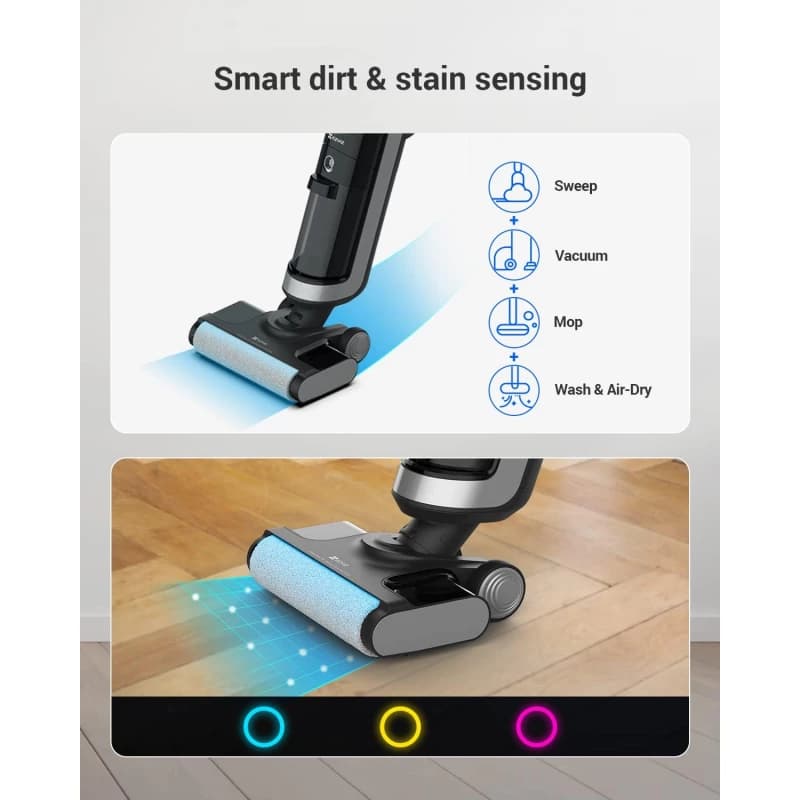 إيزفيز مكنسة ذكية لاسلكية للتنظيف الجاف والرطب - 3