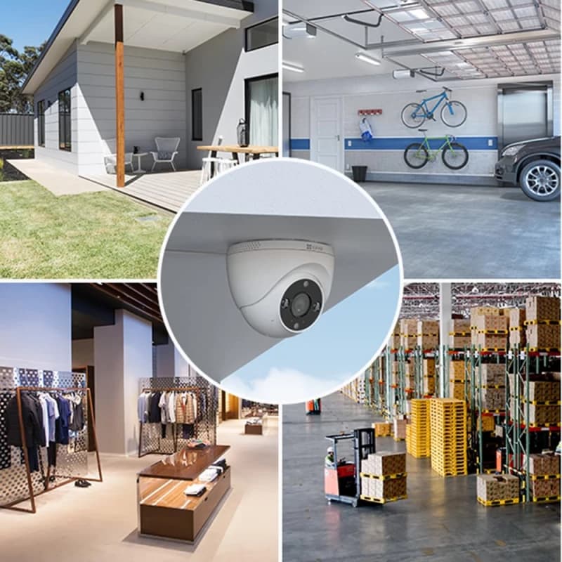 كاميرا إيزفيز خارجية واي فاي بدقة 2K بدون بطارية CS-H4 - 5