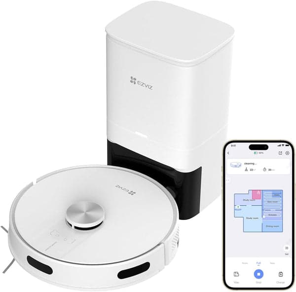 مكنسة روبوت ذكية إيزفيز Ezviz RE4 Plus CS-RE4P - 5