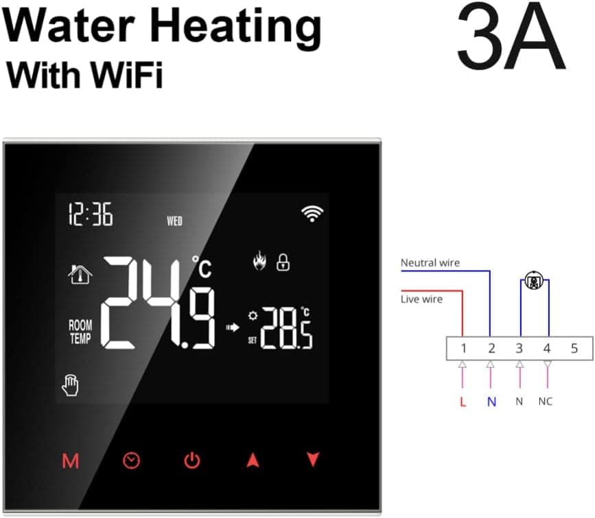 منظم حرارة Tuya للتدفئة الأرضية 2 - 2