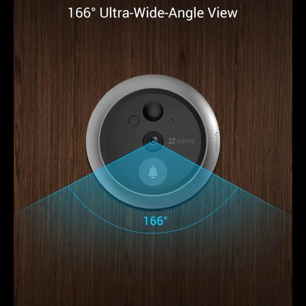 إيزفيز جرس الباب العين السحرية اللاسلكي | Ezviz HP4 ميجا  2 - 4
