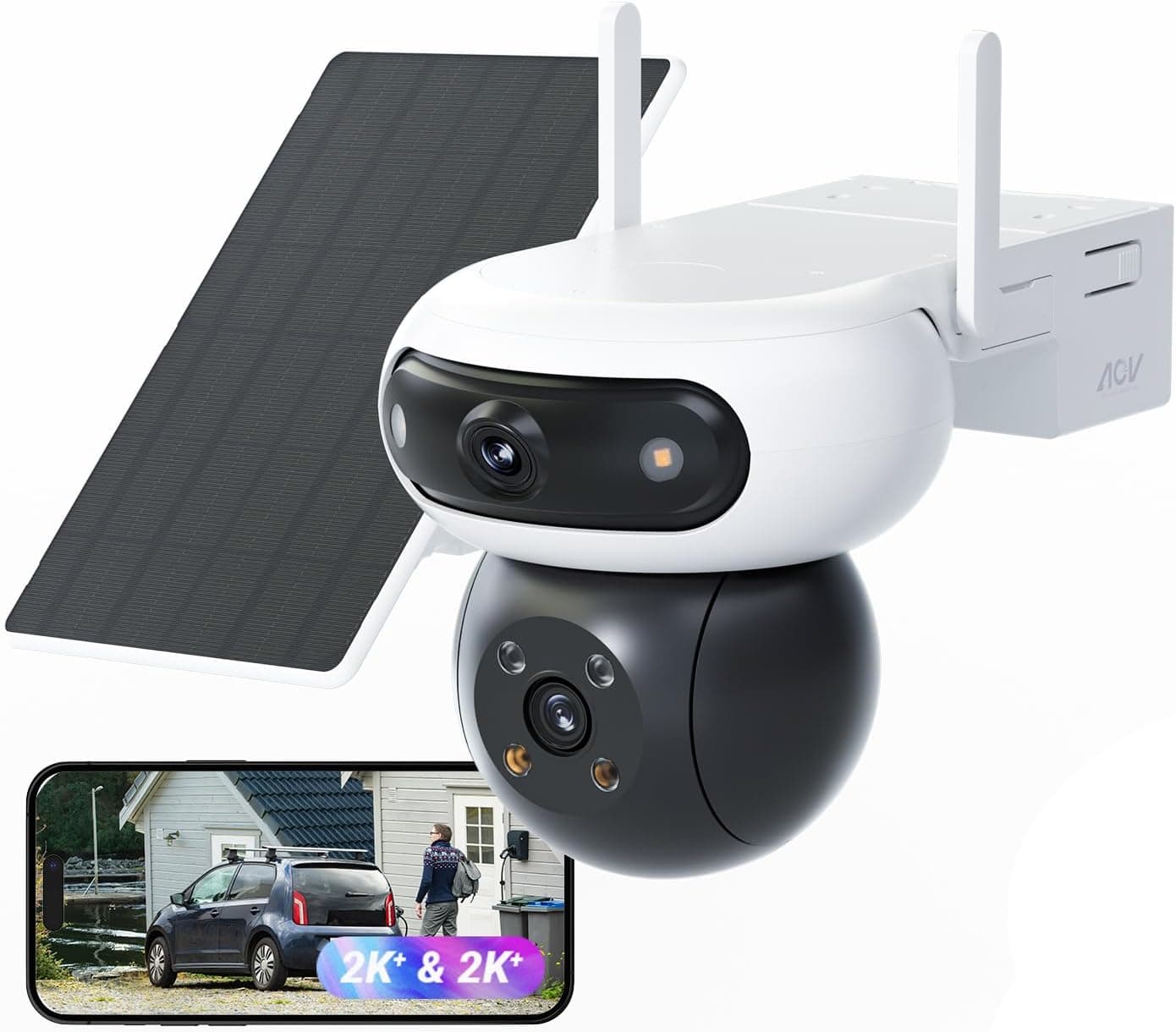 Ezviz camera Outdoor 4G + WiFi 2K Battery CS-CB90x