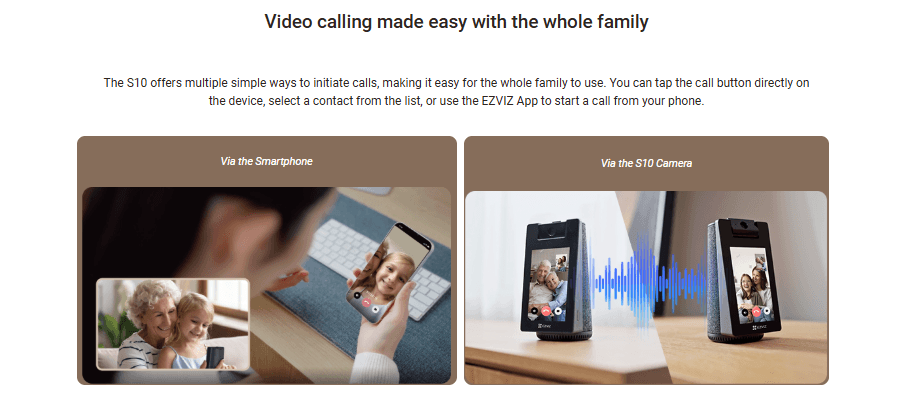 شاشة اتصال مرئي ذكية إيزفيز Ezviz S10 CS-S10 - 4