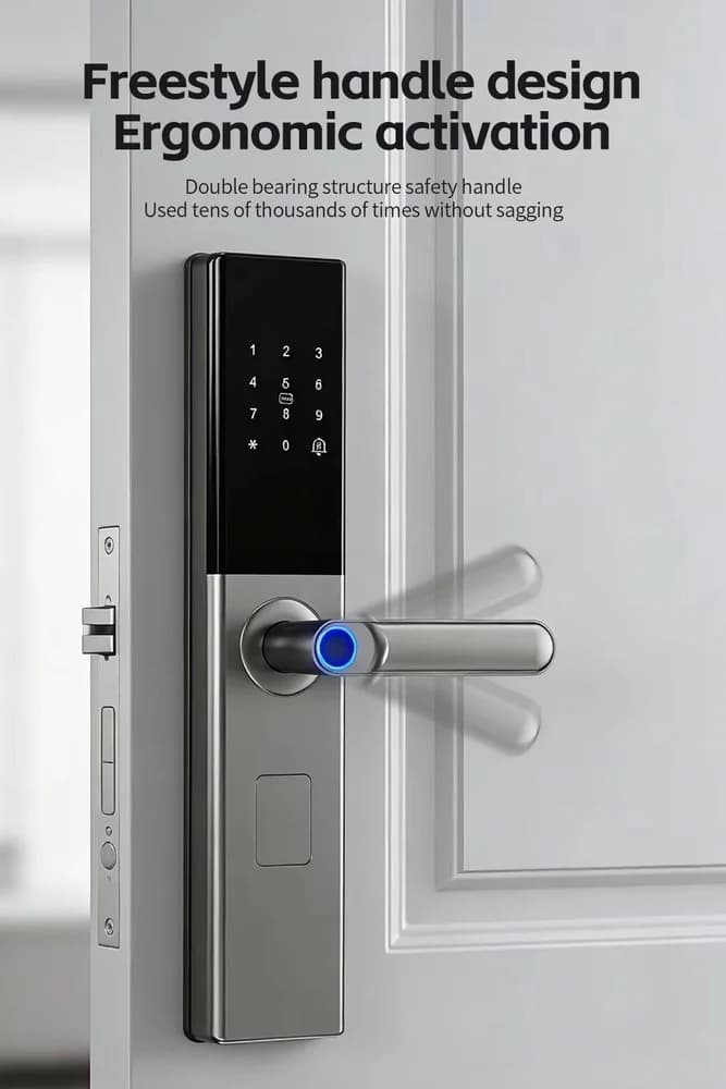 Smart Lock Tuya for security door - 2