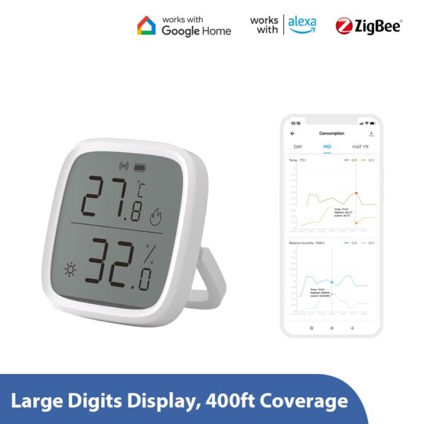 Sonoff SNZB-02D - Zigbee LCD Smart Temperature Humidity Sensor
