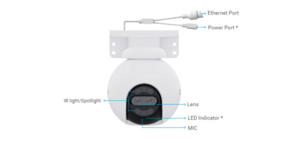 Ezviz CS-H80x DUAL 8MP Outdoor Wifi Camera - Image 2