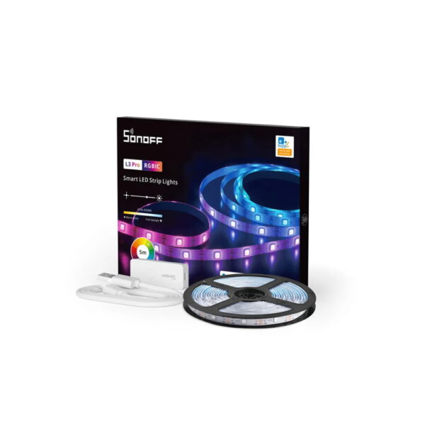 Sonoff L3 Pro RGBIC Smart LED Strip Lights 2 , 5 meter - Image 2