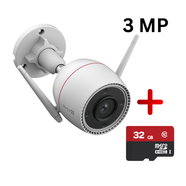 Ezviz H3C 3MP with 32 GB Limited Offer