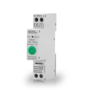 Smart Circuit Breaker – 50A | 19mm | WiFi Tuya