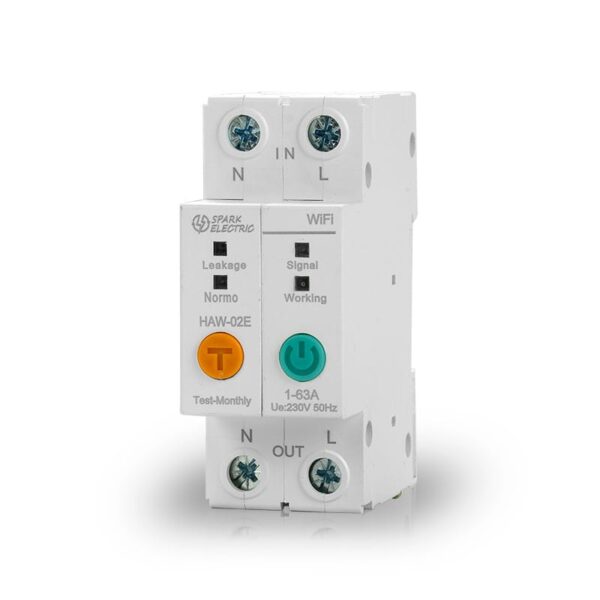 Smart Circuit Breaker – 63A | 36mm | WiFi eWeLink | Earth Leakage