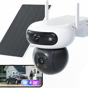 كاميرا إيزفيز خارجية 4G واي فاي بدقة 2K ببطارية CS-CB90x/SP-R100